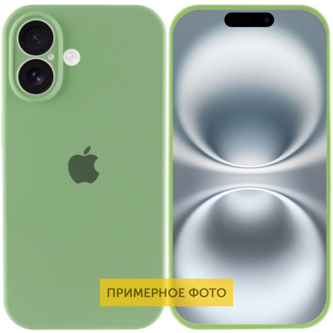 Чехол Silicone Case Full Camera Protective (AA) для Apple iPhone 16 (6.1") Херсон - изображение 2
