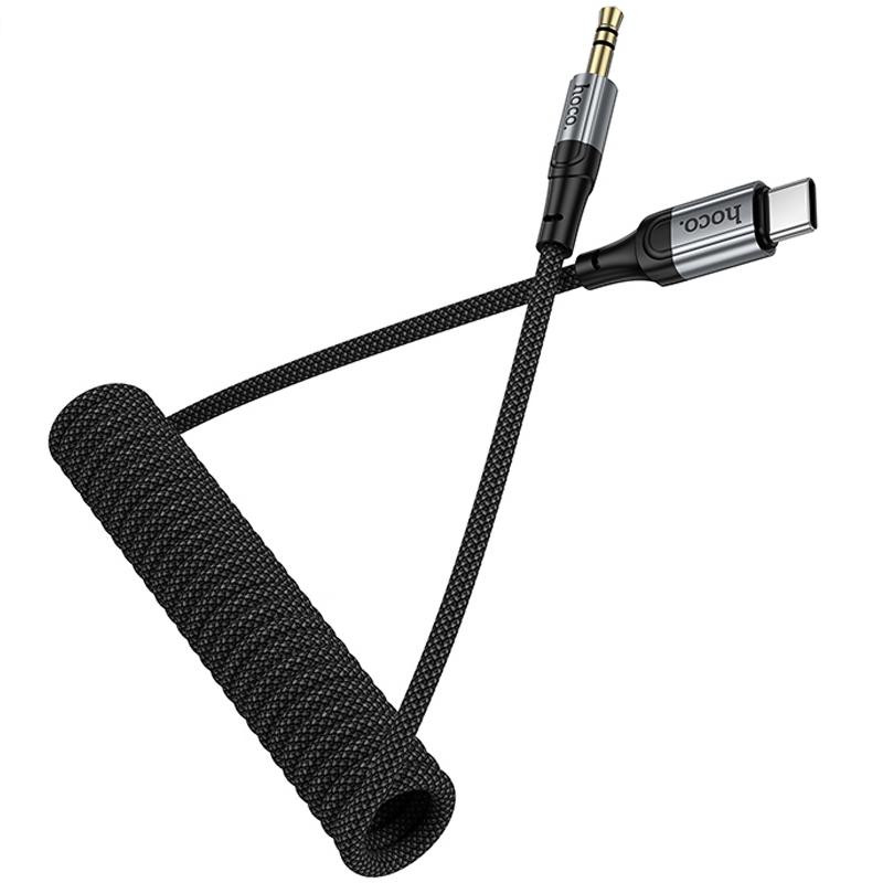 Аудио кабель Aux Hoco UPA33B Nuevo (Type-C to AUX 3.5mm) (1.5m) Херсон - изображение 2