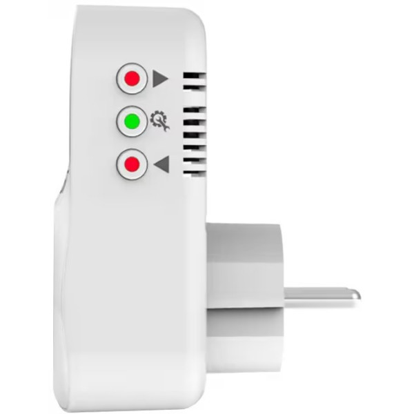 Реле напруги ColorWay (16A/3680W) 150V-210V/230V-280V DS1 White (CW-VR16-01D) Харків - зображення 2