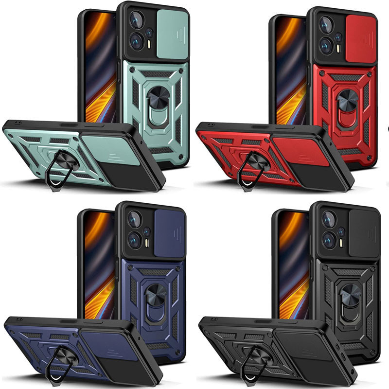 Ударопрочный чехол Camshield Serge Ring для Xiaomi Poco X4 GT Херсон - изображение 3