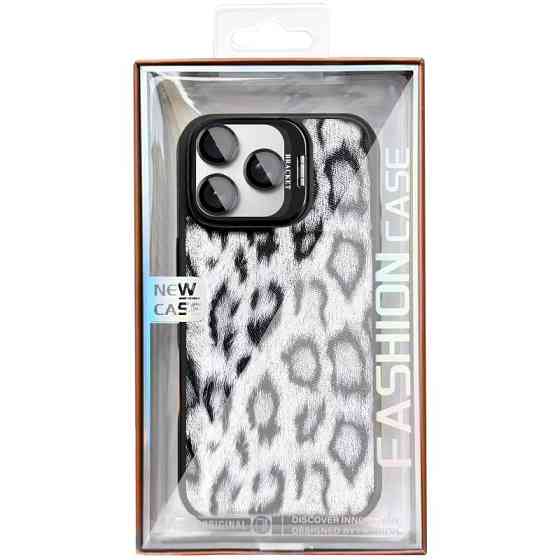 Чехол TPU+PC Wild Leopard with MagSafe and Lens для Apple iPhone 16 Pro (6.3") Херсон