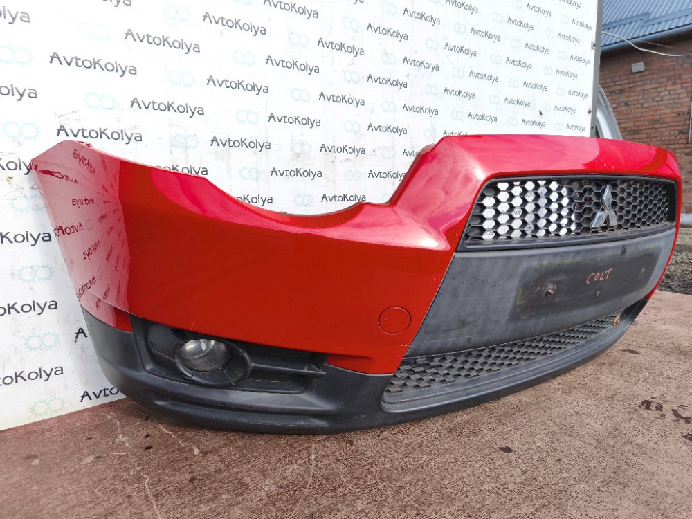 Бампер передний Mitsubishi Colt 2010-2012 (6400C105) Ковель - зображення 8