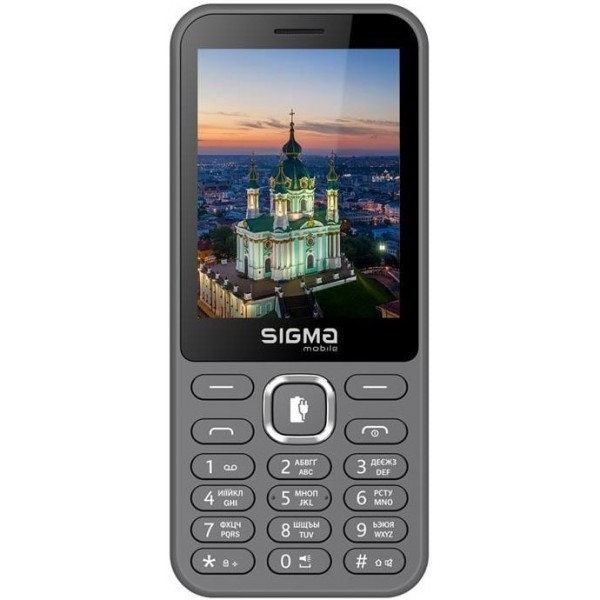 Телефон Sigma mobile X-Style 31 Power Type-C Grey (Код товару:26341) Харків - зображення 1