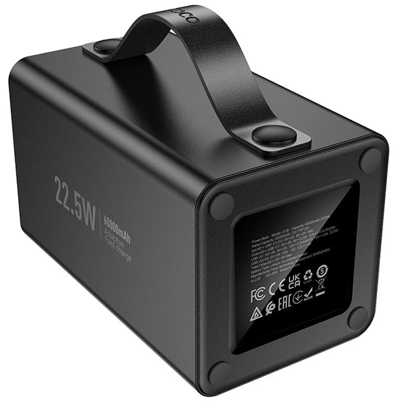 Портативное ЗУ Power Bank Hoco J138 22.5W+PD20W+DC12V 60000 mAh Херсон - зображення 3