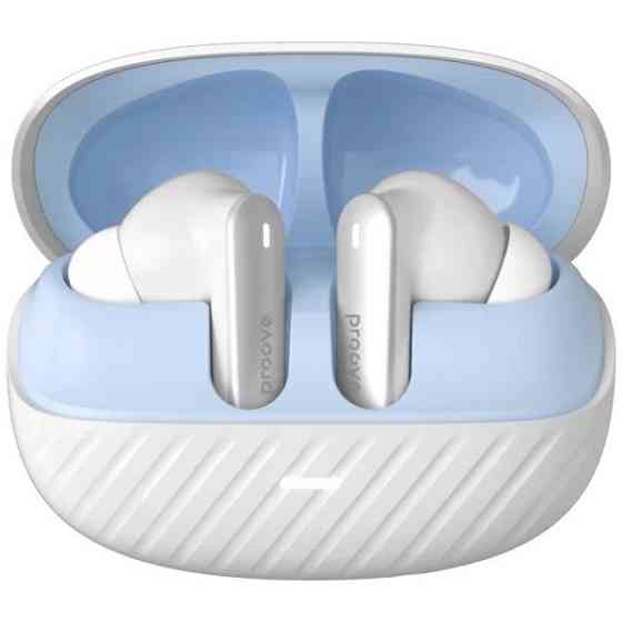 Bluetooth-гарнітура Proove Blitz II TWS with Hybrid ANC (APP) White Blue (TWBL2001AP21) Харків