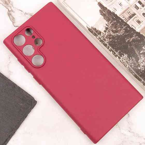 Чехол TPU GETMAN Liquid Silk Full Camera для Samsung Galaxy S24 Ultra Херсон