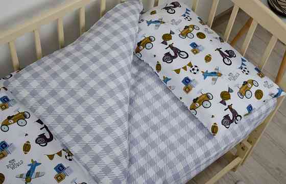 Дитячий комплект ТЕП Тепік Ретро тачки 2-04000-26292 140х105 см Київ