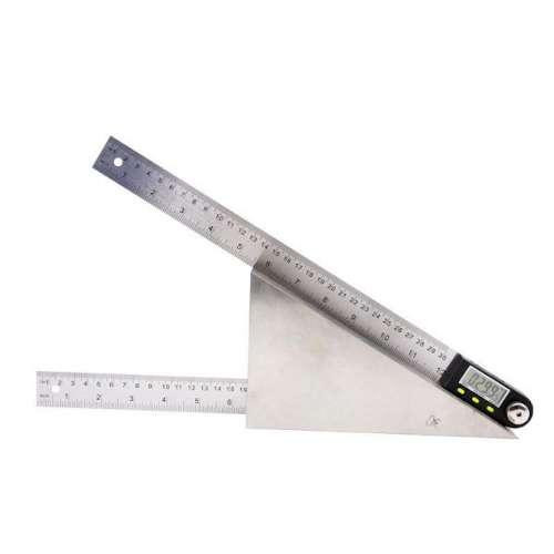 Угломер электронный (транспортир, малка) с линейкой 300 мм PROTESTER 5422-300 Харьков - изображение 2