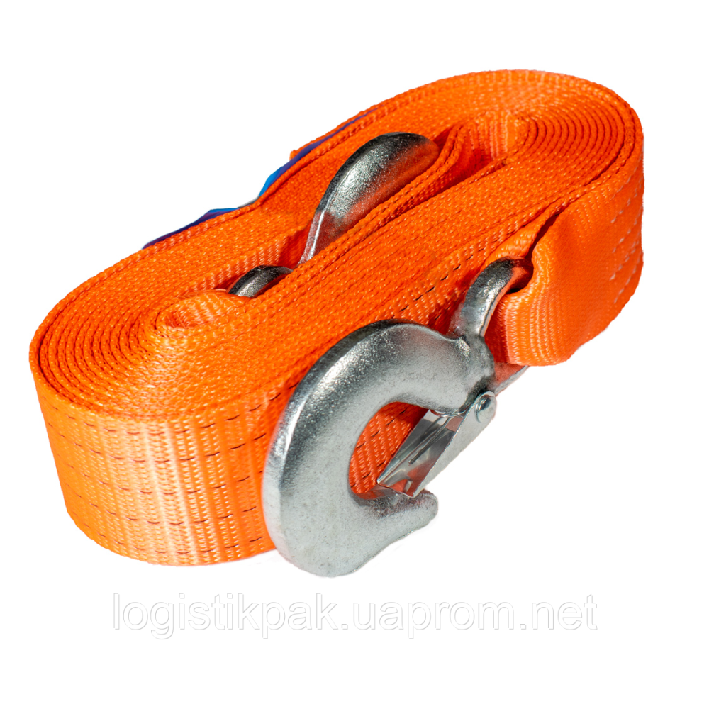 Трос буксировочный 10тонн|6метров|крюк|крюк Харьков - изображение 1