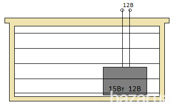 Обігрівач для вуликів 15Вт 12В нагрівач бджіл електропідігрів вуликів Киев - изображение 5