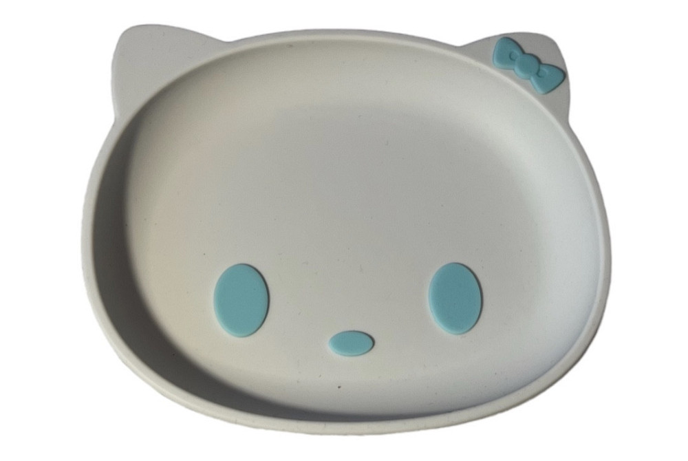 Детский силиконовый набор посуды для кормления Дракоша (зеленый) 7 предметов (код 00193) Киев - изображение 11