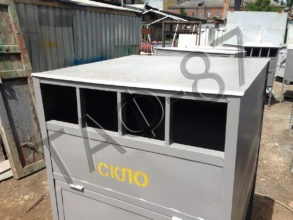 Контейнер для скла металевий Харьков - изображение 6