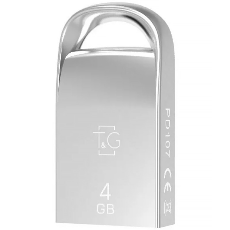 Флеш-накопитель T&G 107 Metal Series — 4GB Херсон - зображення 1