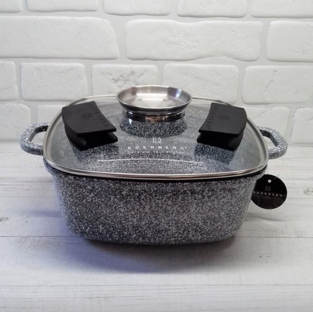 Каструля з кришкою Edenberg EB-3974 26х26 см 5.5 л Киев - изображение 1