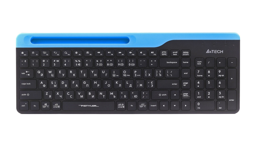 Клавиатура беспроводная A4Tech Fstyler FBK25(Black) черная Київ - зображення 3
