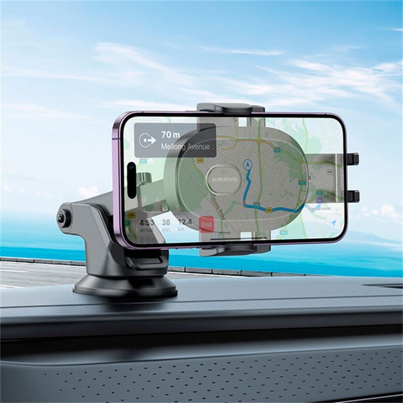 Автодержатель Borofone BH93 Grand one-button (center console) Херсон - изображение 3