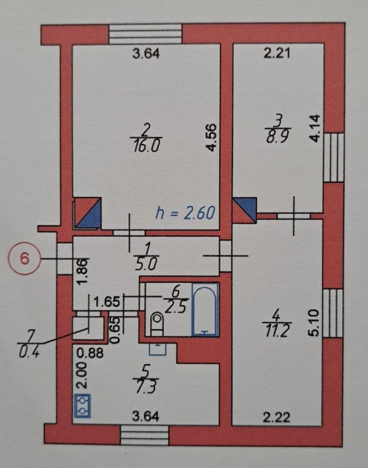 Продам затишну 3 кімнатну квартиру, що чекає саме на тебе! Луцк - изображение 12