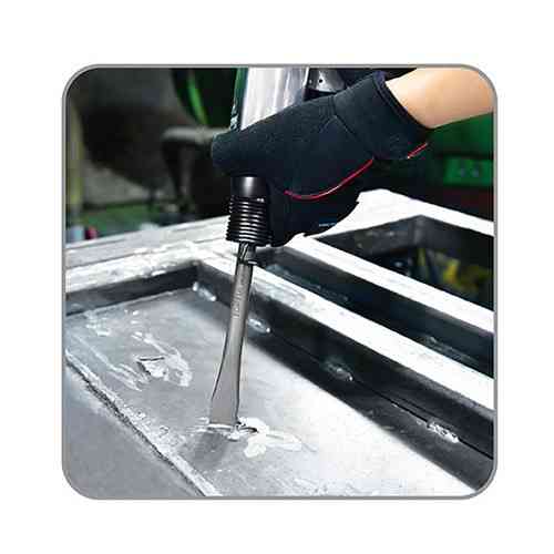 Ударный пневматический молоток с комплектом зубил 7ед. TOPTUL GDAI0705 Харків