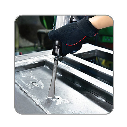 Ударный пневматический молоток с комплектом зубил 7ед. TOPTUL GDAI0705 Харків - зображення 4