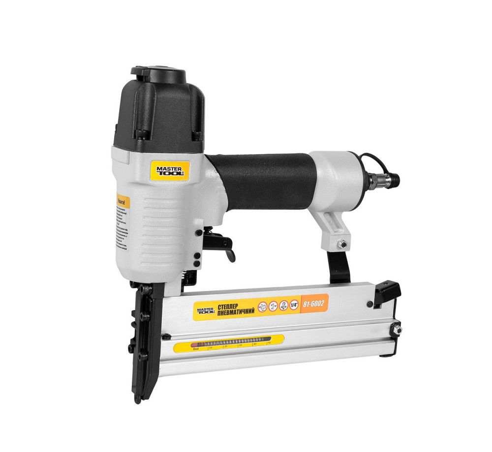 Степлер пневматический MASTERTOOL 2-в-1 скоба тип 90 5,7х1х1,25 мм 16-40 мм/гвоздь тип 18GA 1х1,25 м Харків - зображення 1