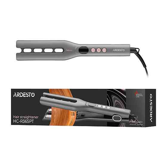 Выпрямитель для волос Ardesto Pink Touch HC-R365PT 68 Вт серый Київ
