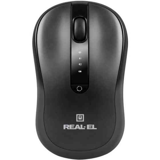 Мишка REAL-EL RM-450W Wireless USB Black (EL123200046) (Код товару:41571) Харьков