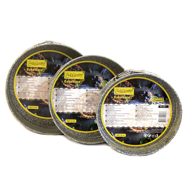 Набір форм для випічки зі знімним дном 3 пр Maestro MR-1125 Киев - изображение 1