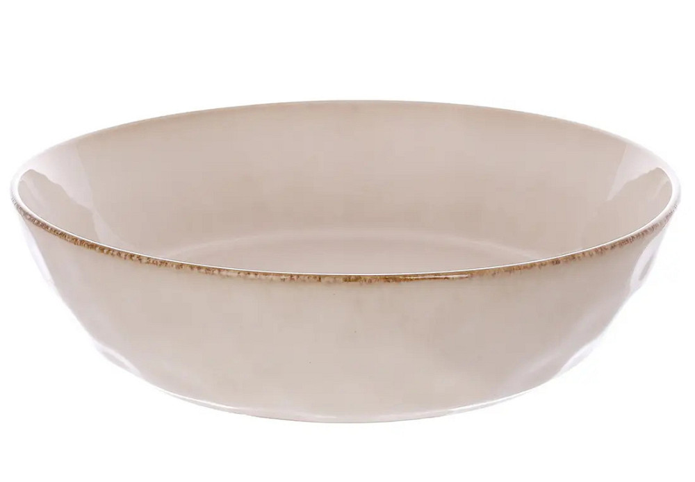 Салатник Bona Di Casual 344-218 20 см бежевый Київ - зображення 1