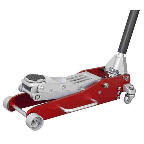 Домкрат с низким подхватом алюминиевый подкатной 2.5т 98-480 мм (с двойной помпой) TORIN T830003XL Харків