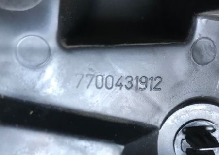 Бу кронштейн стеклоподъемника Renault Scenic 1, 7700431912, передней левой двери. Кропивницький - зображення 3