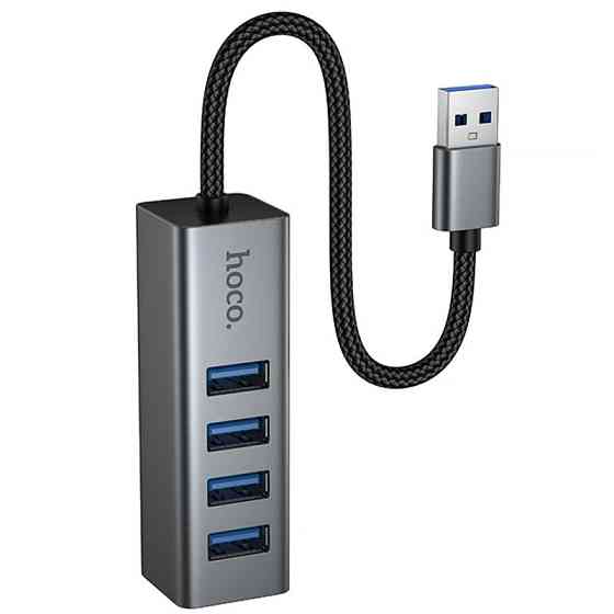 Переходник HUB Hoco HB1B 4in1 (USB to 4xUSB 3.0) (1m) Херсон