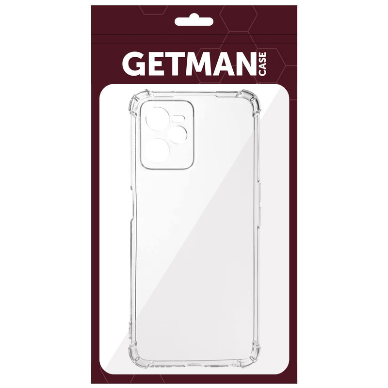 TPU чехол GETMAN Ease logo усиленные углы Full Camera для Realme C35 Херсон - изображение 6