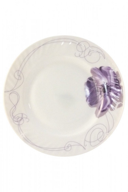 Тарілка обідня Lorentso Purple flower HP-80-P 20 см Київ - зображення 1