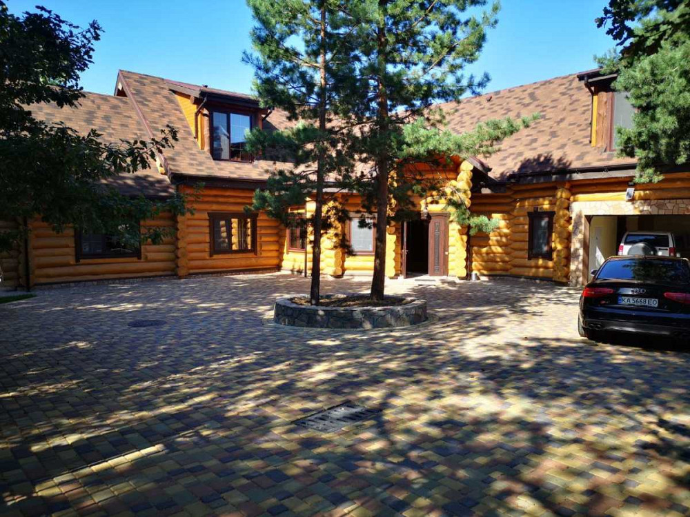 Без % Сруб с бассейном у реки в соснах. Конча-Заспа, Козин.  - изображение 2