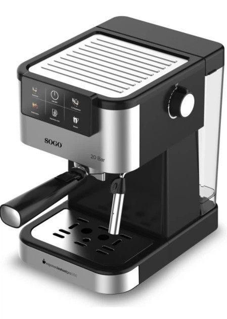 Кофеварка рожковая Sogo SS-5668 1350 Вт черная Киев - изображение 4