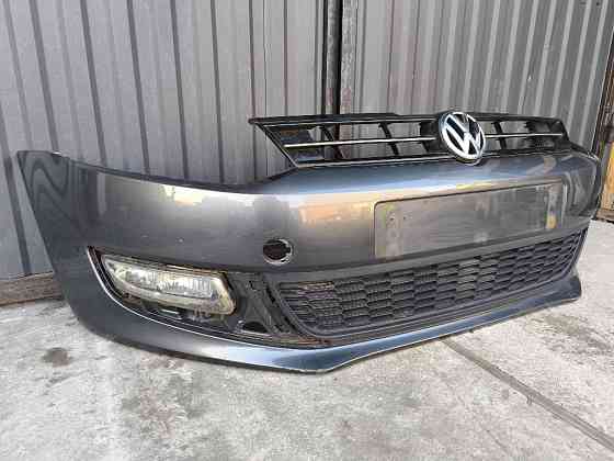Бампер передний Volkswagen Polo 2014-2017 (6R807221R) Ковель