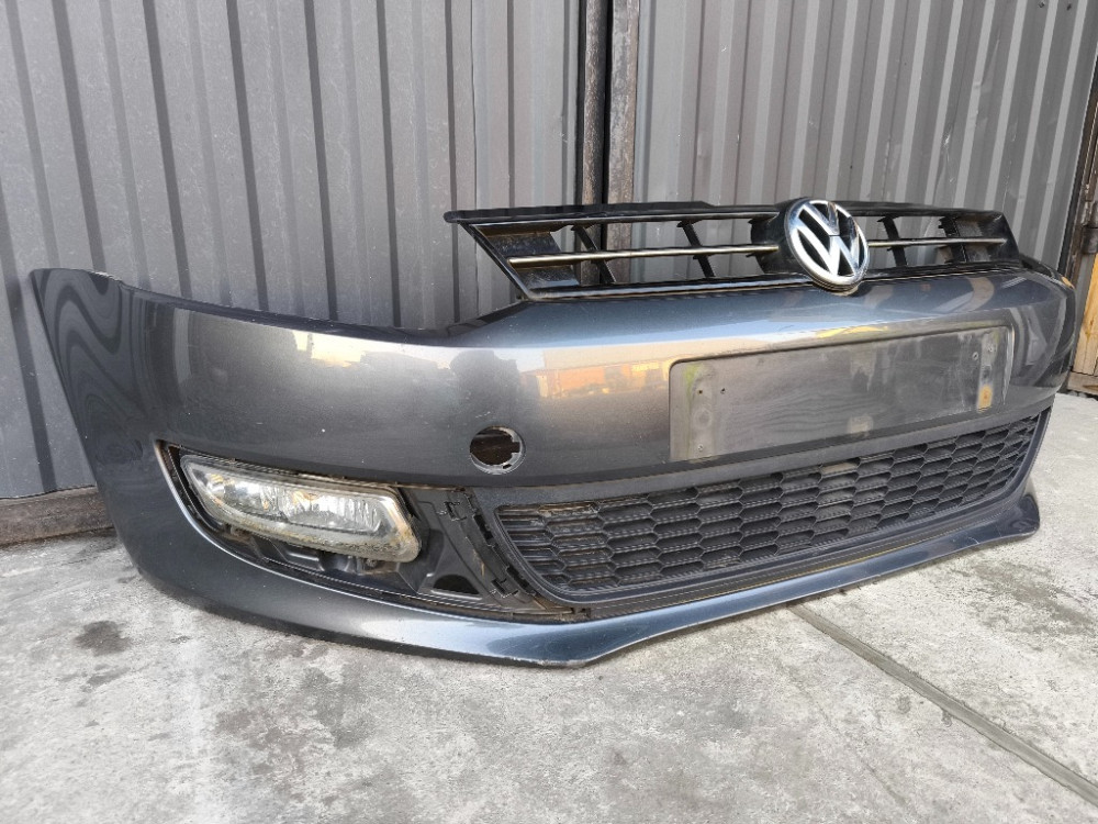 Бампер передний Volkswagen Polo 2014-2017 (6R807221R) Ковель - зображення 3