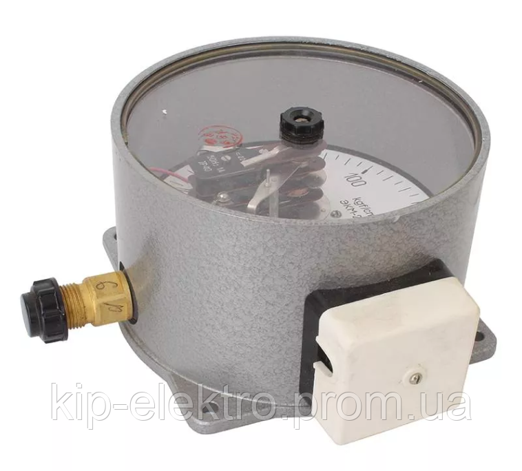 Манометр электроконтактный ЭКМ-2У (0-1600 кгс/см2) (ЭКМ, ЭКМ-160, ЕКМ-1У, ЕКМ-2У, ЄКМ-1У, ЄКМ-2У, ЕК Київ - зображення 1