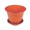 Горшок цветочный ГОСПОДАР "МОЛДАВИЯ" Ø20 см коричневый 92-8044 Харьков