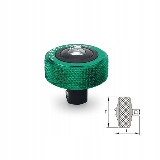 Мини трещетка дисковая 1/4" TOPTUL 52 зубца CAUB0826 Харьков - изображение 2