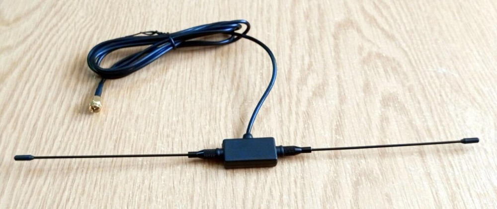 Антенна дипольная 410-530MHz 6dBi, до 50W, кабель RG 174U 1,5 м, SMA-male коннектор Днепр - изображение 3