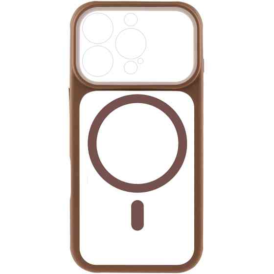 Чехол TPU+PC GETMAN Moon Clear with MagSafe для Apple iPhone 16 Pro Max (6.9") Херсон