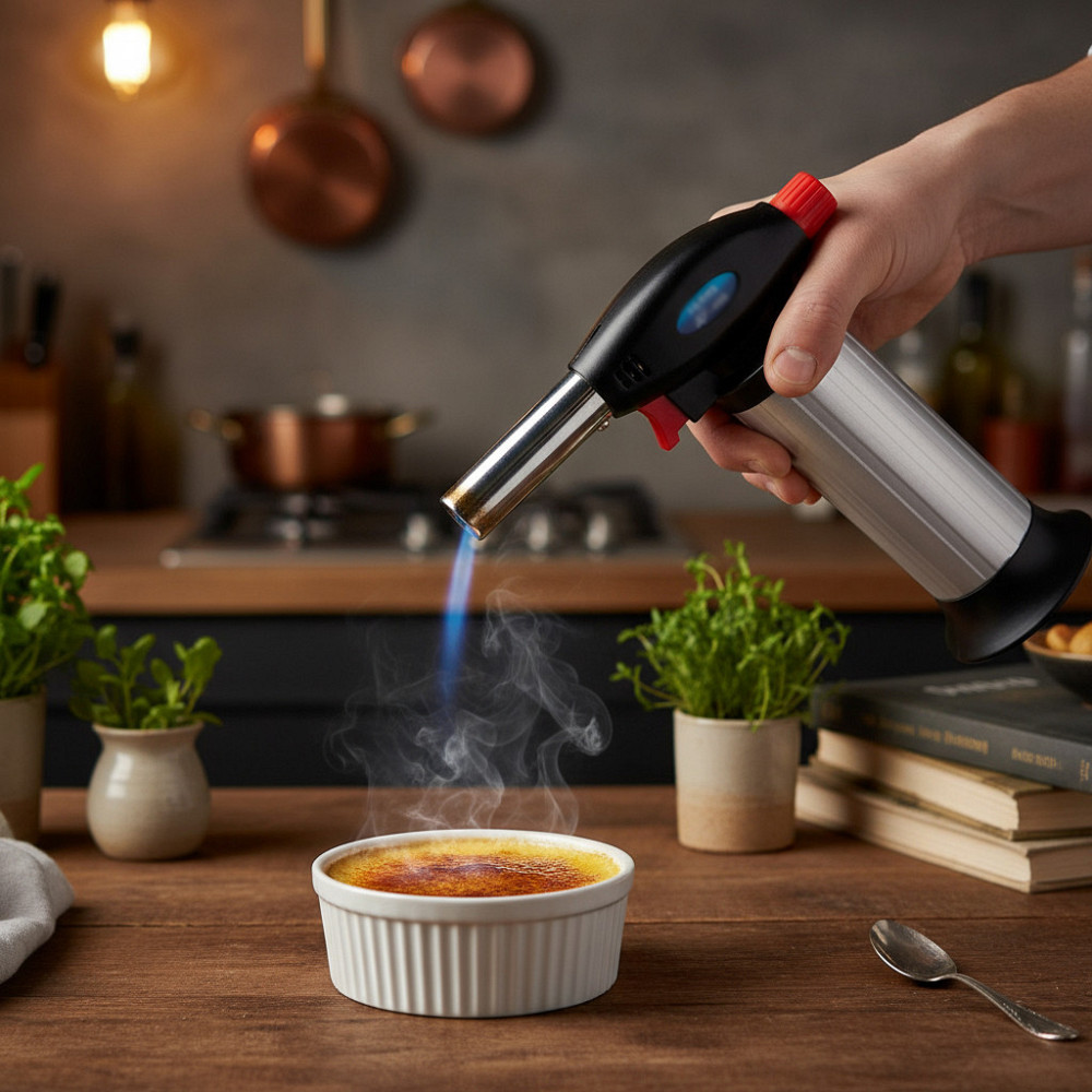 Кухонная горелка (фломбер) Turbo torch "BS-600" Одеса - зображення 11