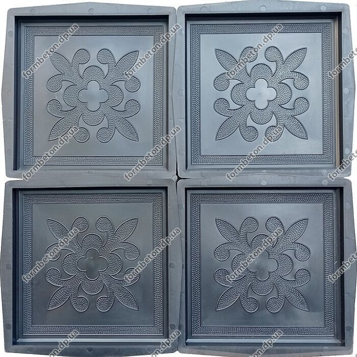 Формы для тротуарной плитки квадрат Декор Дніпро - зображення 6