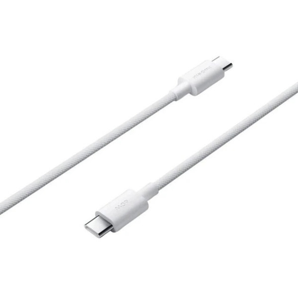 Кабель Xiaomi Braided Type-C to Type-C 3A 1m White (BHR0878GL) (Код товару:43479) Харків - зображення 3