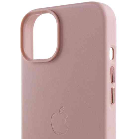 Кожаный чехол Leather Case (AA Plus) with Magnetic Fit для Apple iPhone 14 (6.1") Херсон