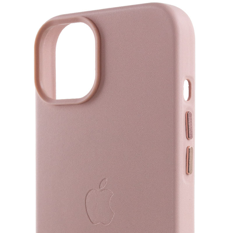 Кожаный чехол Leather Case (AA Plus) with Magnetic Fit для Apple iPhone 14 (6.1") Херсон - изображение 5