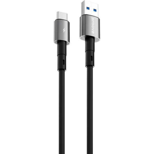 Кабель Proove Silicraft USB to Type-C 3A 1m Black (CCSC15001201) Харьков - изображение 1