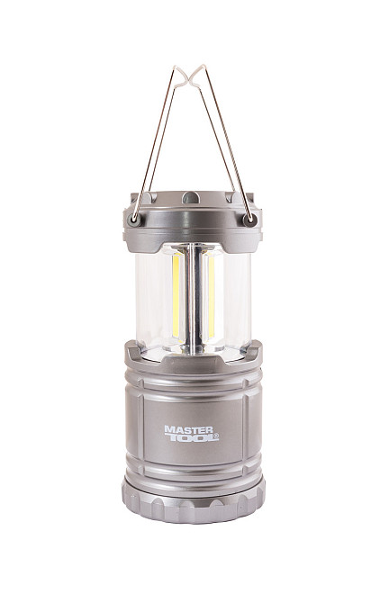 Фонарь раздвижной для кемпинга MASTERTOOL 180х86 мм COB LED 3xAA ABS 94-0803 Харків - зображення 1