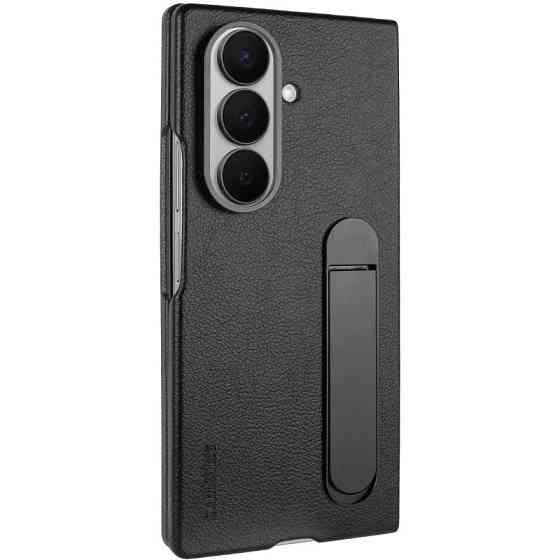 Уценка Кожаный чехол Leather Case (AAA) with stand для Samsung Galaxy Z Fold7 Херсон